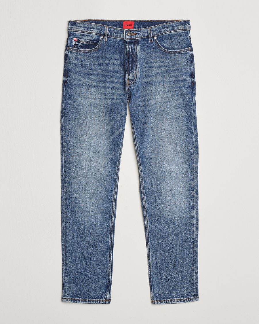 Herre | Jeans | HUGO | 634 Tapered Fit Jeans Bright Blue