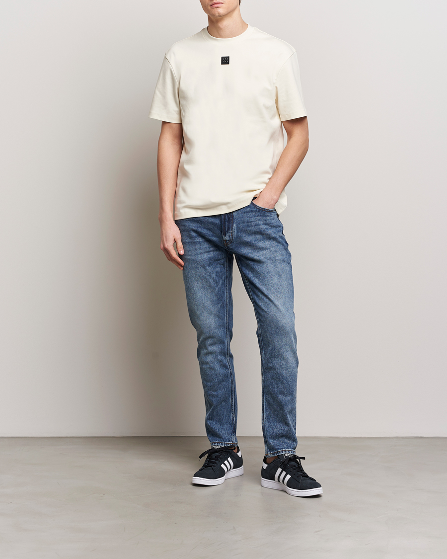 Herre | Jeans | HUGO | 634 Tapered Fit Jeans Bright Blue