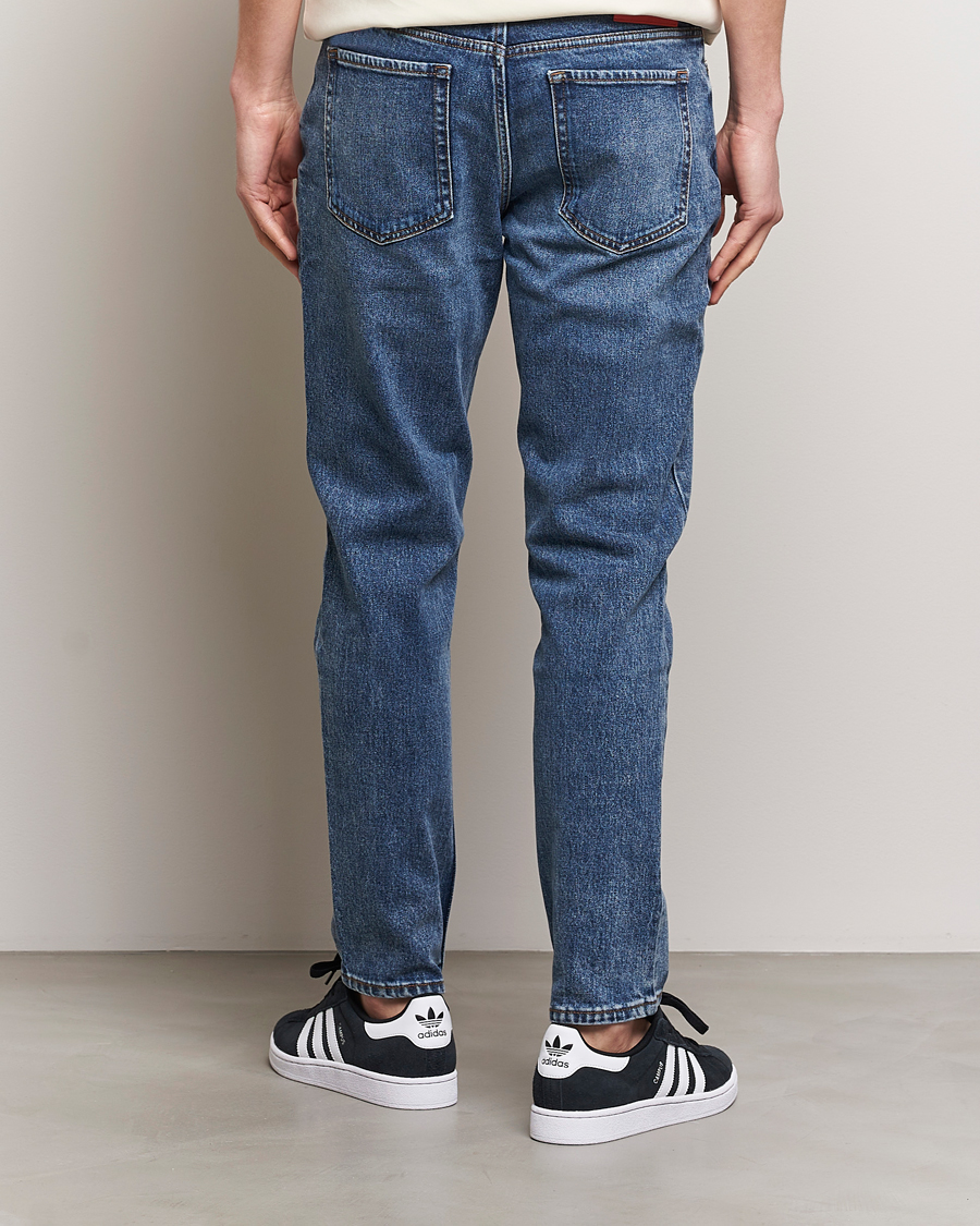 Herre | Jeans | HUGO | 634 Tapered Fit Jeans Bright Blue