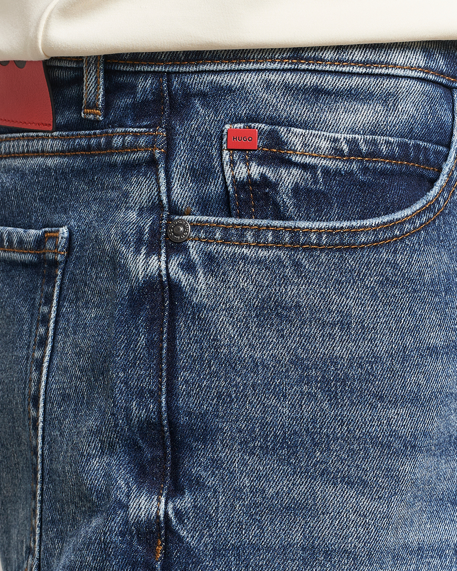Herre | Jeans | HUGO | 634 Tapered Fit Jeans Bright Blue