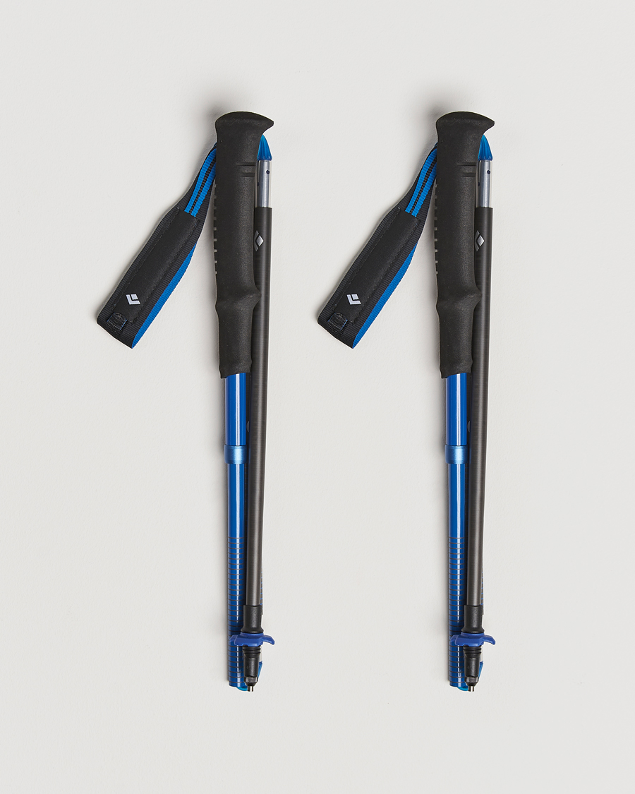 Herre | Active | Black Diamond | Distance Carbon Z Trekking/Running Poles Ultra Blue