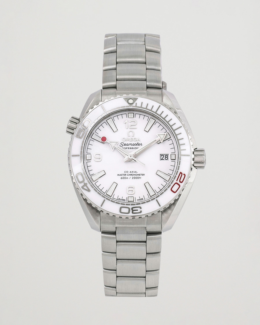 Herre | Omega Pre-Owned Seamaster Planet Ocean Tokyo 208/2020 Silver | Omega Pre-Owned | Seamaster Planet Ocean Tokyo 208/2020 Silver