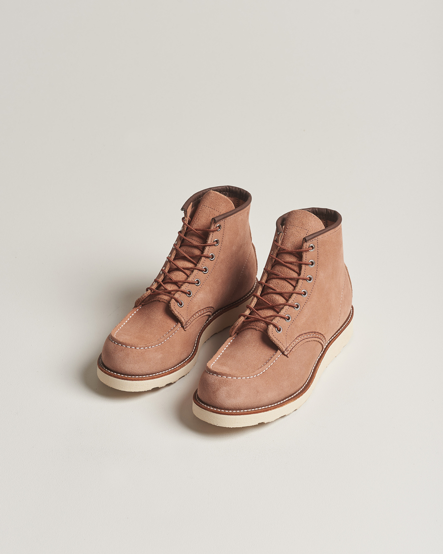Herre |  | Red Wing Shoes | Moc Toe Boot Dusty Rose