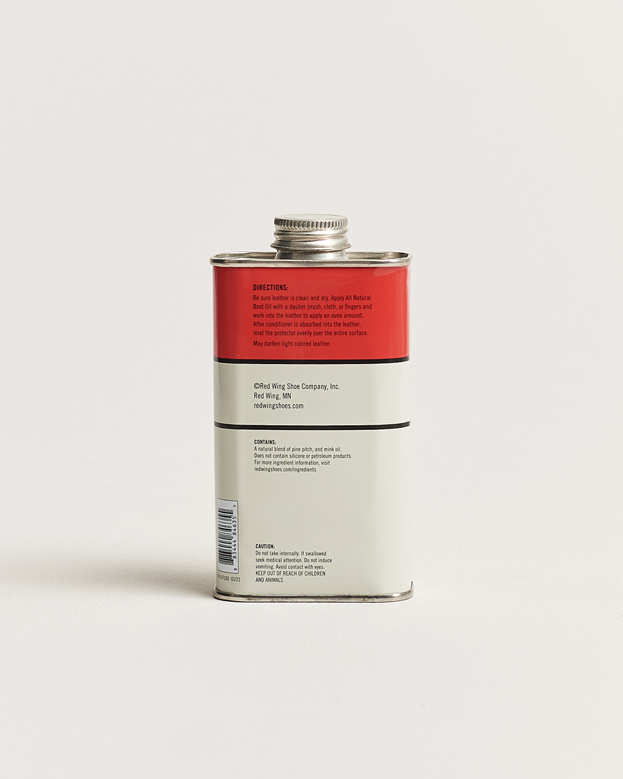 Herre | Skopleje | Red Wing Shoes | All Natural Boot Oil
