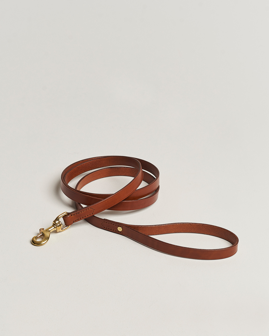 Herre | Til hunden | Tärnsjö Garveri | Leather Dog Leash Light Brown