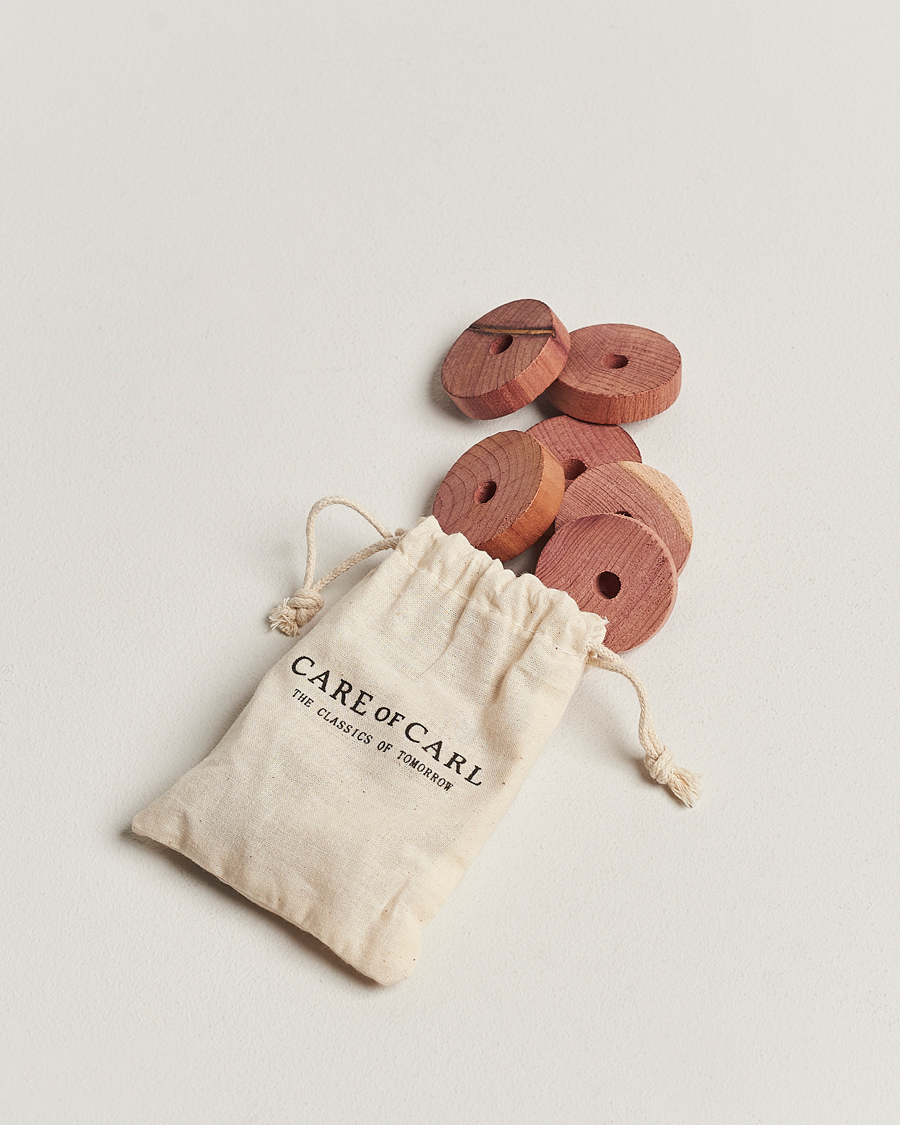 Herre | Tøjpleje | Care with Carl | 10-Pack Cedar Rings