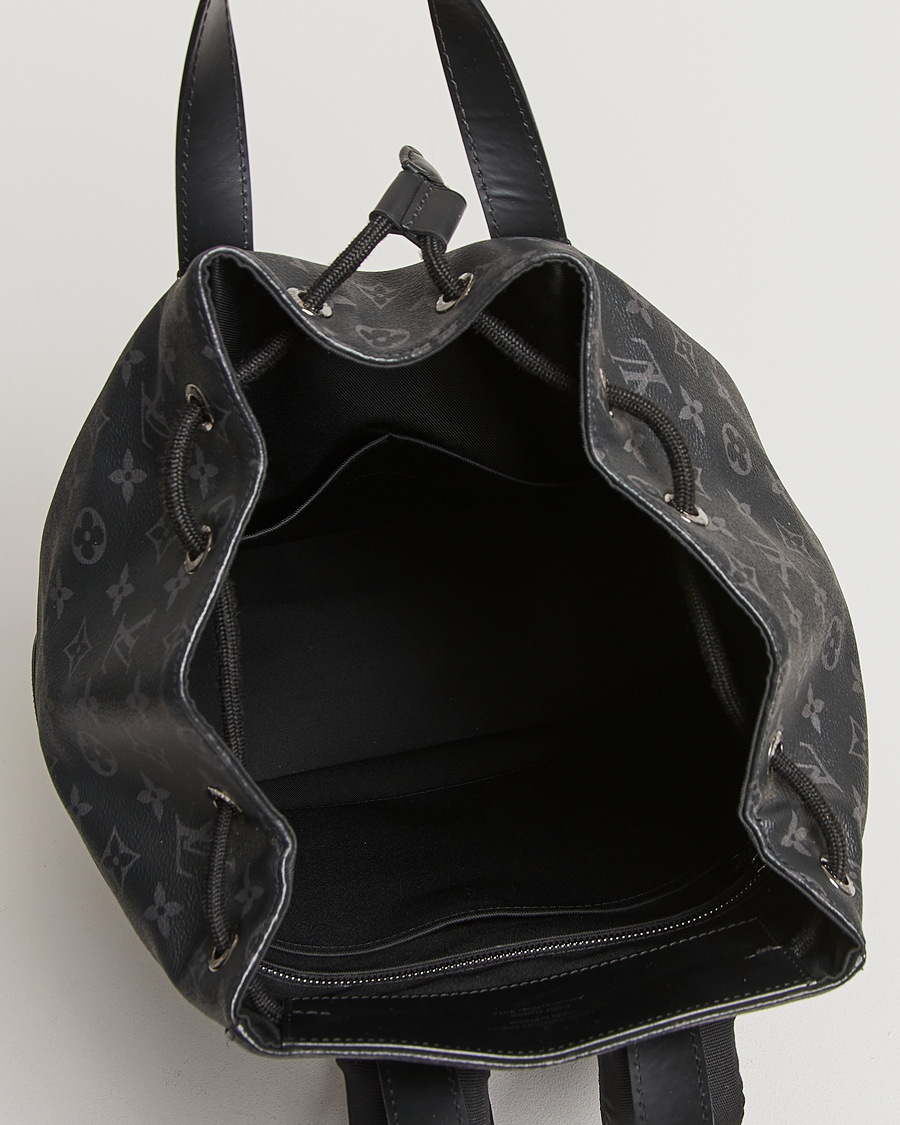 Herre | Louis Vuitton Pre-Owned Explorer Backpack Monogram Eclipse | Louis Vuitton Pre-Owned | Explorer Backpack Monogram Eclipse