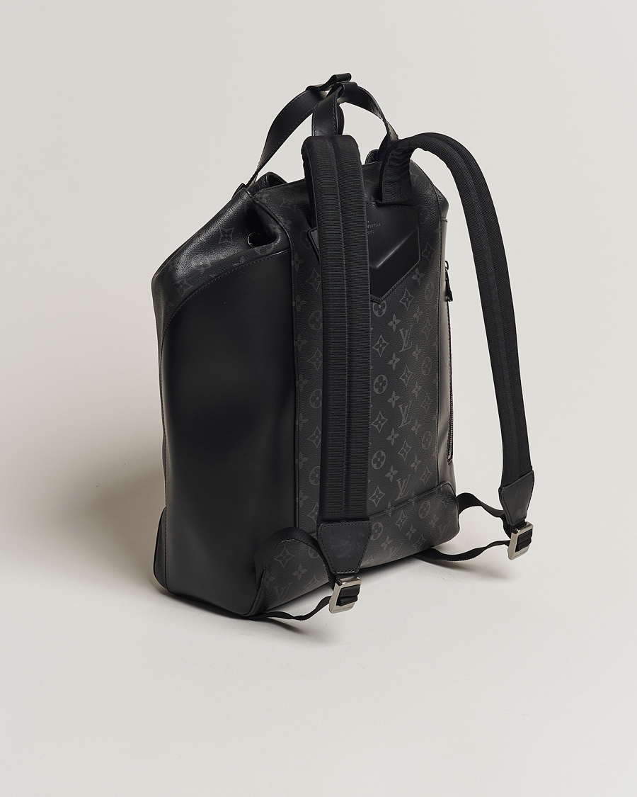 Herre | Louis Vuitton Pre-Owned Explorer Backpack Monogram Eclipse | Louis Vuitton Pre-Owned | Explorer Backpack Monogram Eclipse