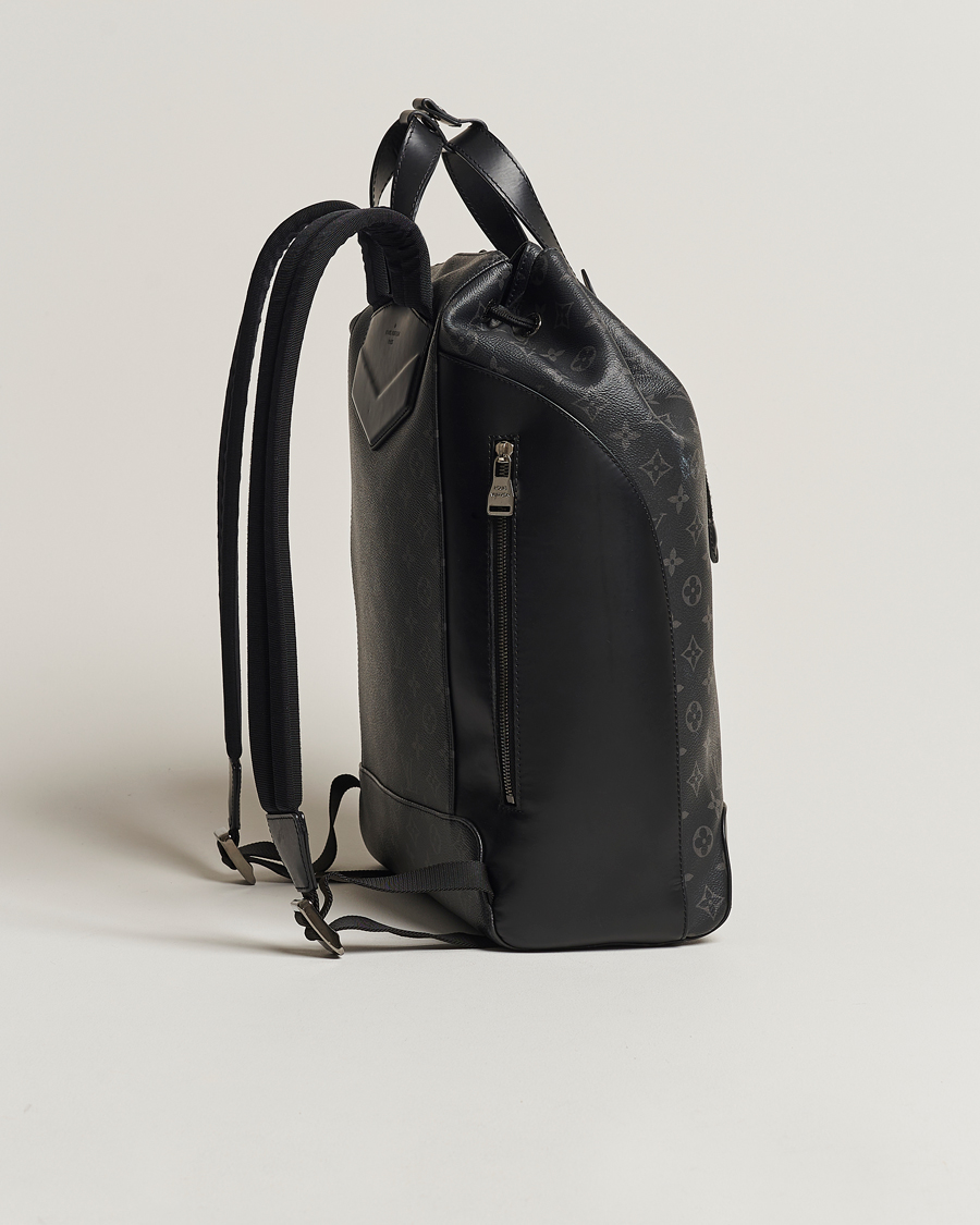 Herre | Louis Vuitton Pre-Owned Explorer Backpack Monogram Eclipse | Louis Vuitton Pre-Owned | Explorer Backpack Monogram Eclipse