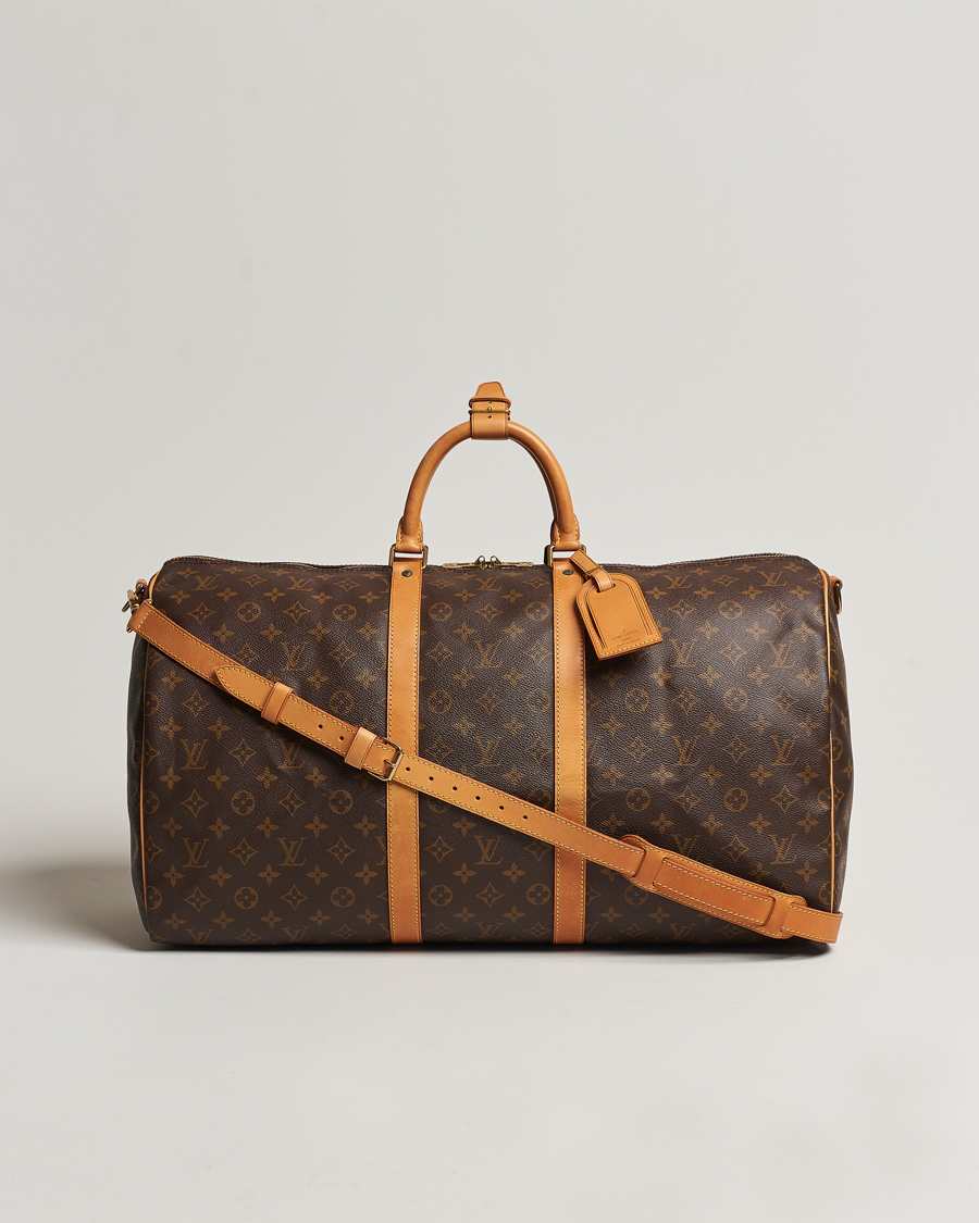 Herre | Louis Vuitton Pre-Owned Keepall Bandoulière 55 Monogram | Louis Vuitton Pre-Owned | Keepall Bandoulière 55 Monogram