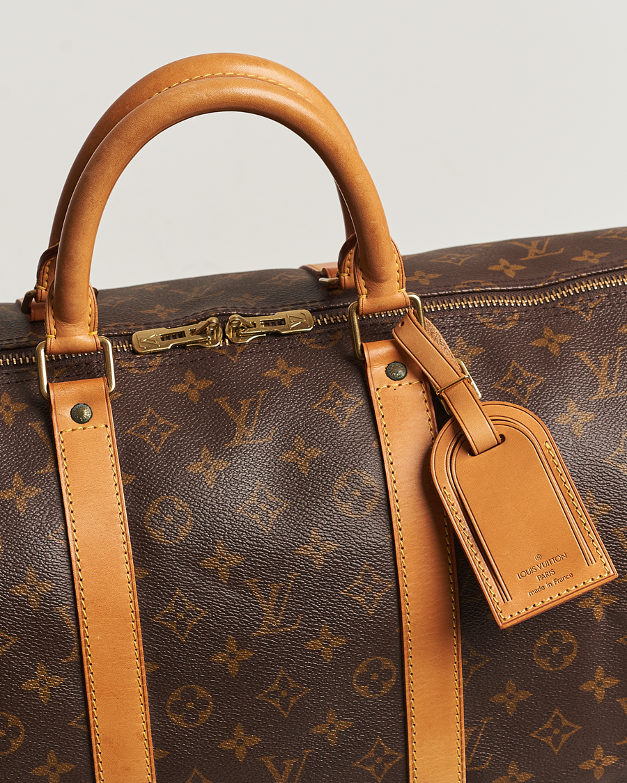 Herre | Louis Vuitton Pre-Owned Keepall Bandoulière 55 Monogram | Louis Vuitton Pre-Owned | Keepall Bandoulière 55 Monogram