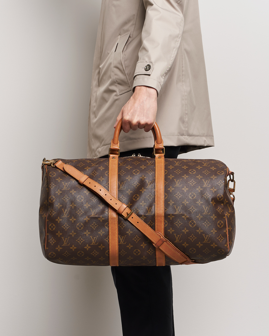 Herre | Louis Vuitton Pre-Owned Keepall Bandoulière 50 Monogram | Louis Vuitton Pre-Owned | Keepall Bandoulière 50 Monogram