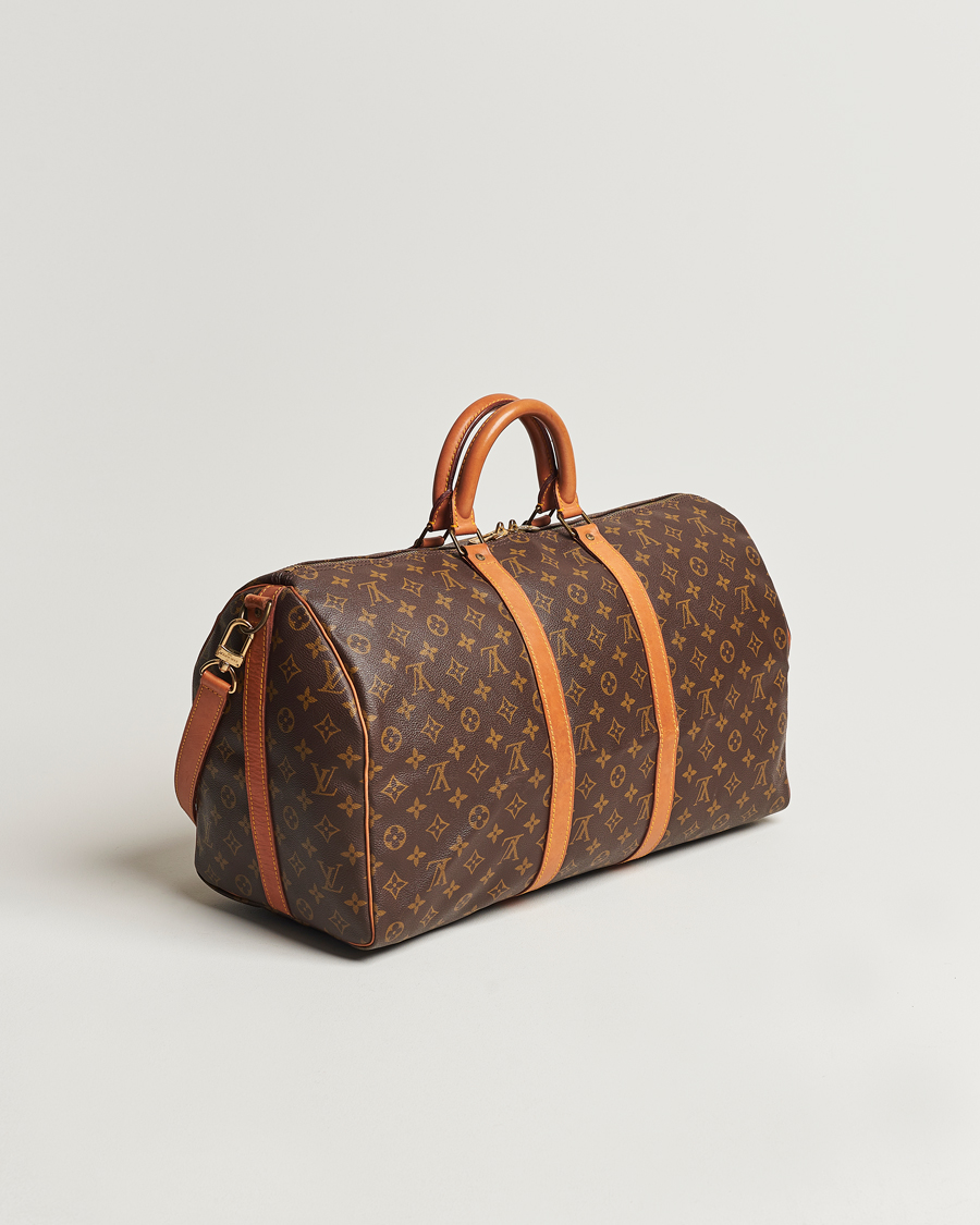 Herre | Louis Vuitton Pre-Owned Keepall Bandoulière 50 Monogram | Louis Vuitton Pre-Owned | Keepall Bandoulière 50 Monogram