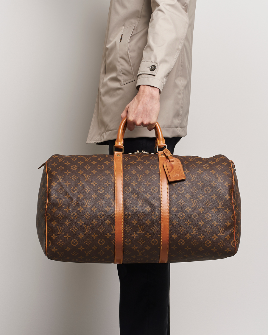 Herre | Louis Vuitton Pre-Owned | Louis Vuitton Pre-Owned | Keepall 55 Bag Monogram 