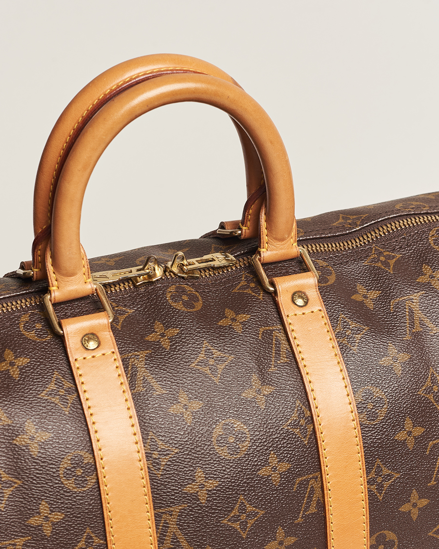 Herre | Louis Vuitton Pre-Owned Keepall 45 Bag Monogram | Louis Vuitton Pre-Owned | Keepall 45 Bag Monogram