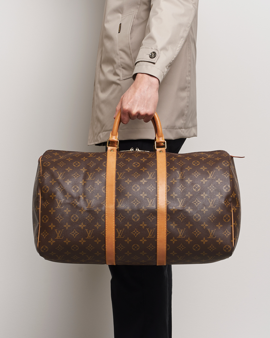 Herre | Tilbehør | Louis Vuitton Pre-Owned | Keepall 50 Bag Monogram 