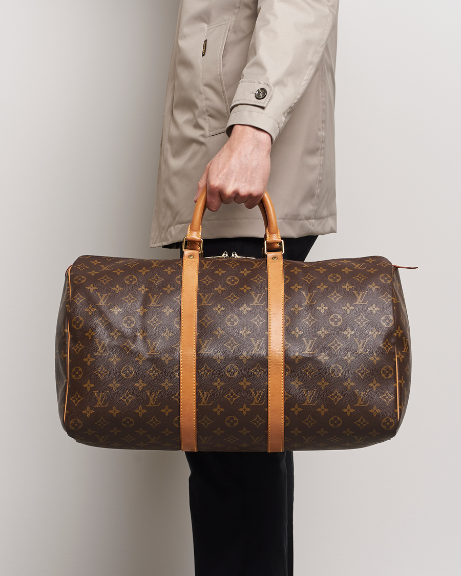 Herre | Assesoarer | Louis Vuitton Pre-Owned | Keepall 50 Bag Monogram 