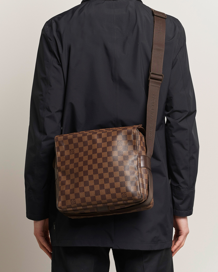 Herre | Louis Vuitton Pre-Owned | Louis Vuitton Pre-Owned | Naviglio Messenger Bag Damier Ebene 