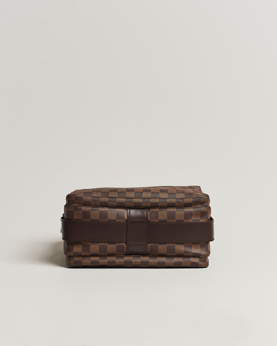 Herre | Louis Vuitton Pre-Owned Naviglio Messenger Bag Damier Ebene | Louis Vuitton Pre-Owned | Naviglio Messenger Bag Damier Ebene