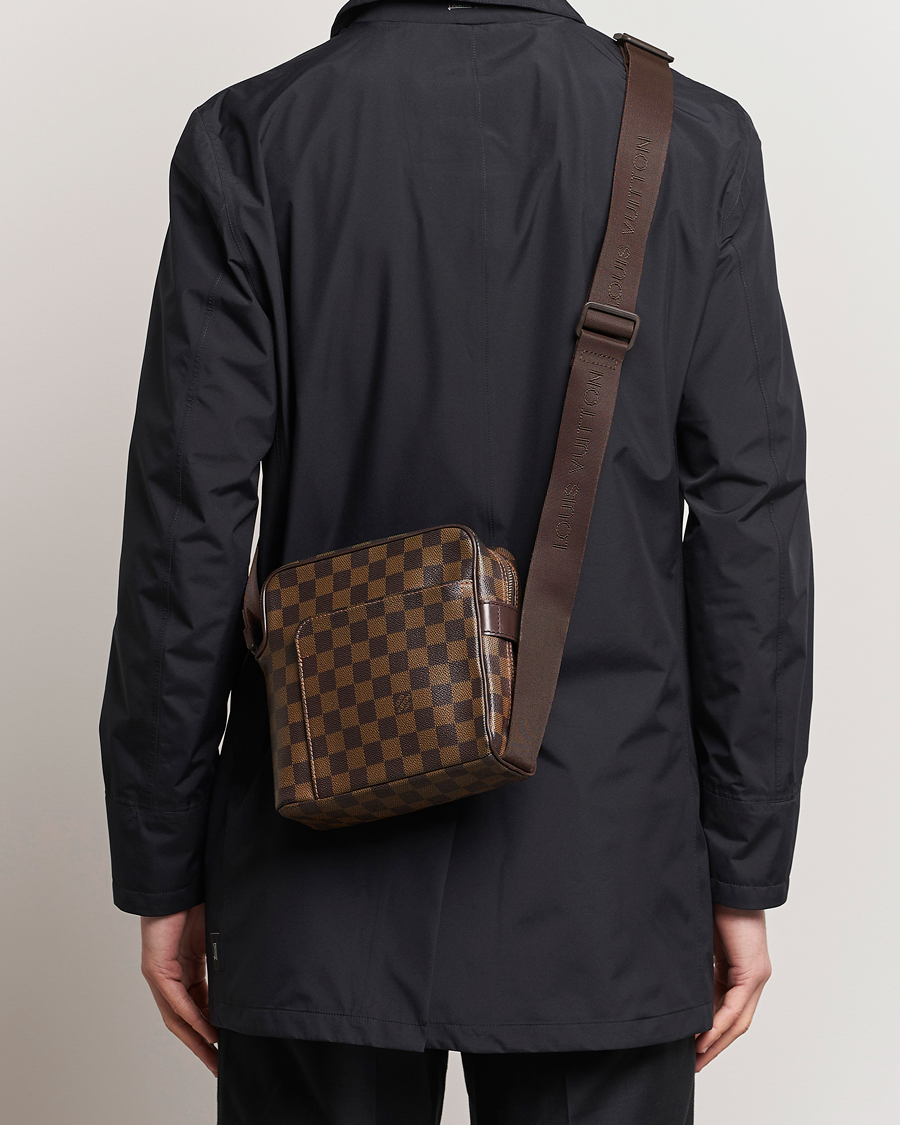 Herre | Tilbehør | Louis Vuitton Pre-Owned | Olaf Shoulder Bag Damier Ebene 