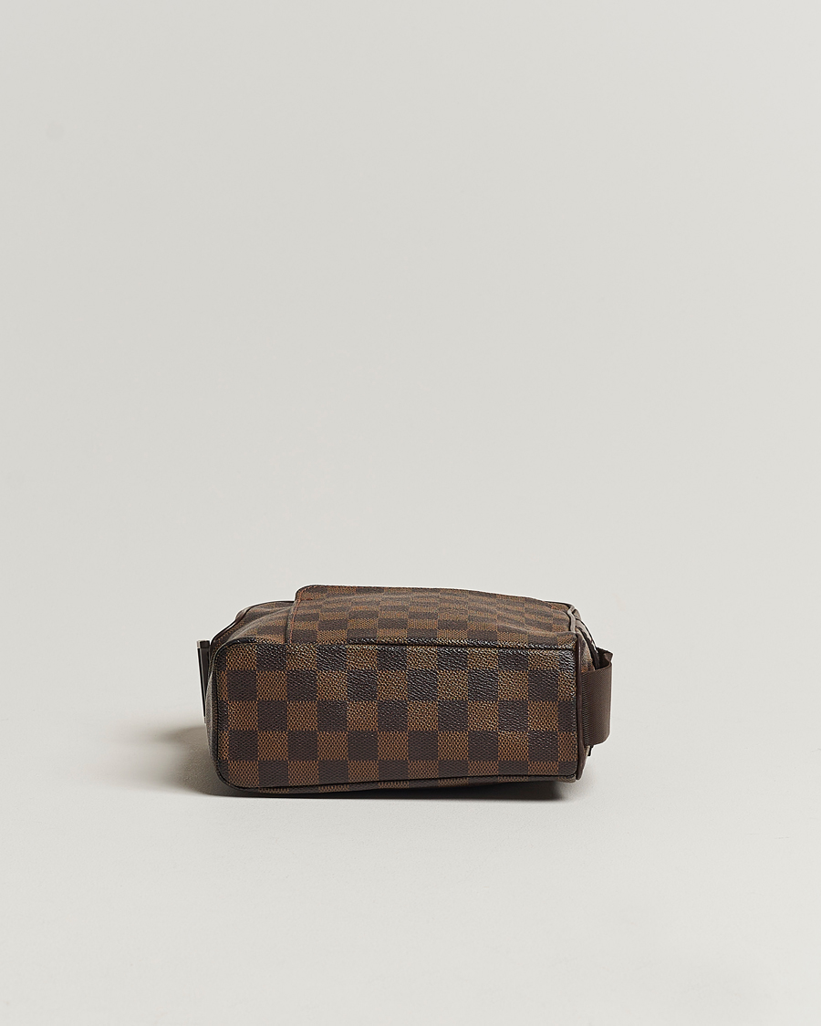 Herre | Louis Vuitton Pre-Owned Olaf Shoulder Bag Damier Ebene | Louis Vuitton Pre-Owned | Olaf Shoulder Bag Damier Ebene
