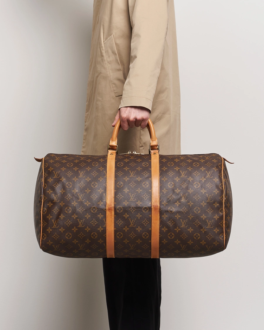 Herre | Louis Vuitton Pre-Owned | Louis Vuitton Pre-Owned | Keepall 55 Bag Monogram 