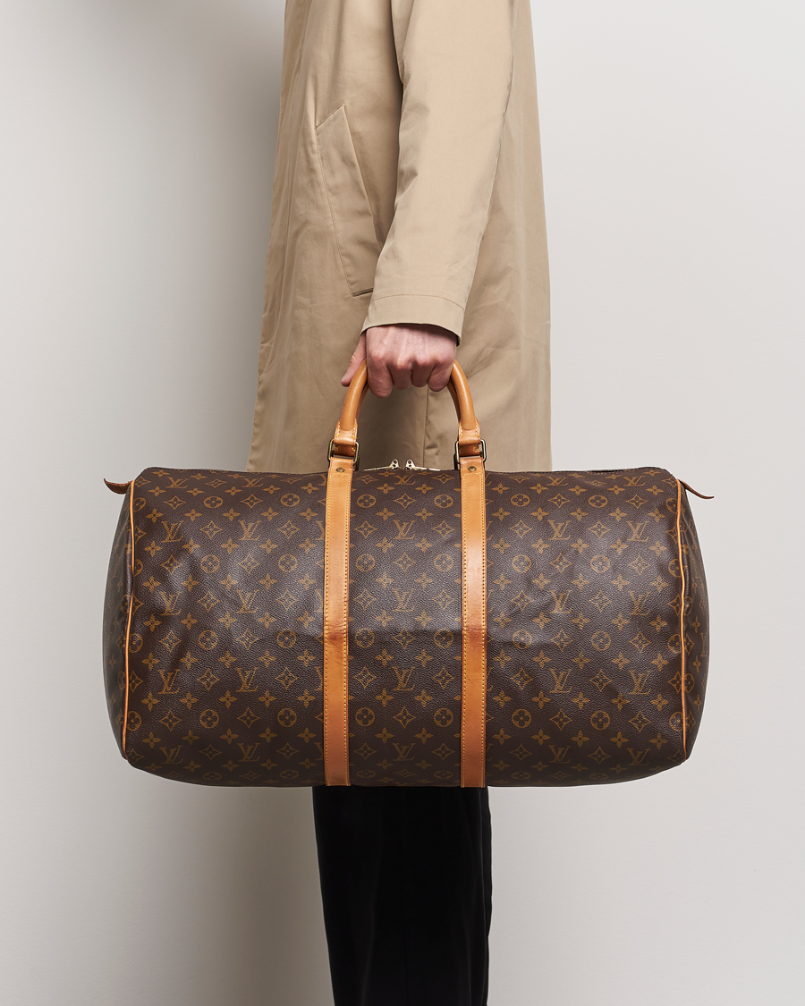 Herre | Assesoarer | Louis Vuitton Pre-Owned | Keepall 55 Bag Monogram 