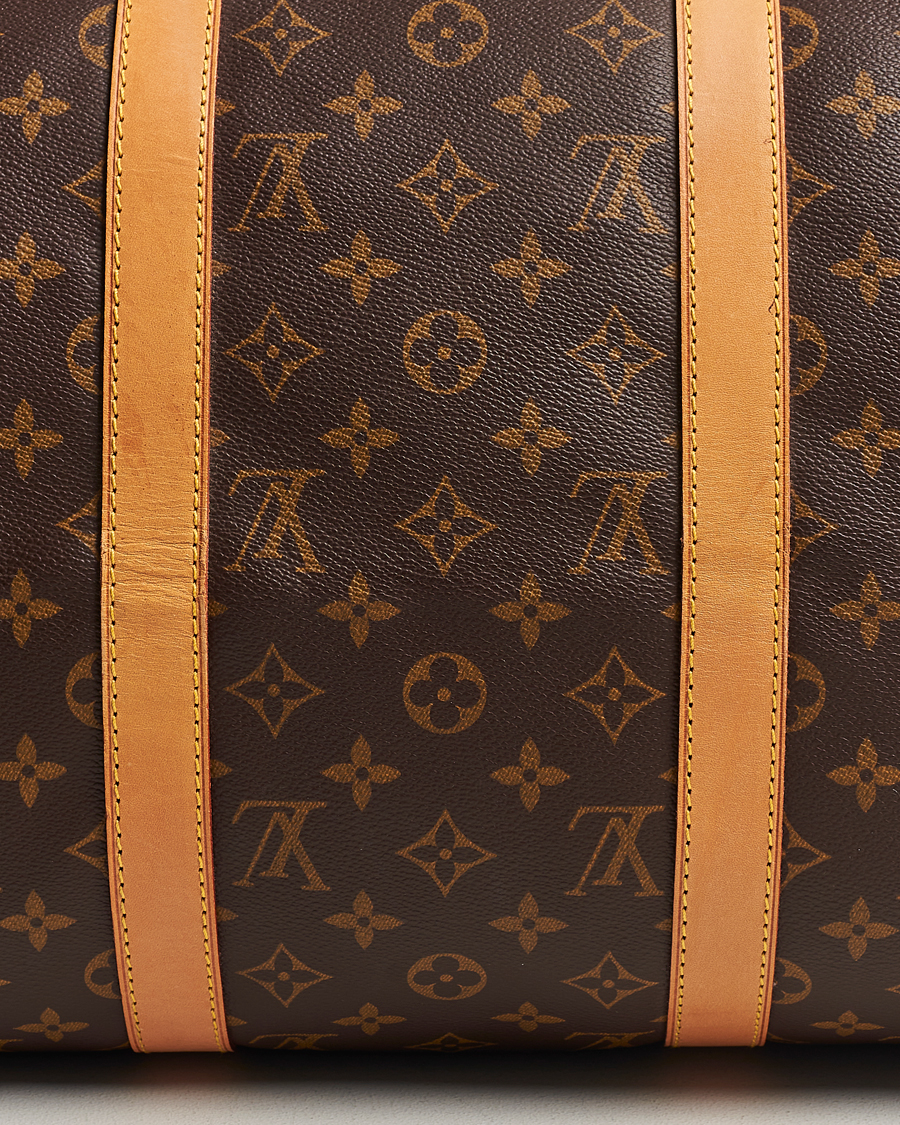 Herre | Louis Vuitton Pre-Owned Keepall Bandoulière 50 Bag Monogram | Louis Vuitton Pre-Owned | Keepall Bandoulière 50 Bag Monogram