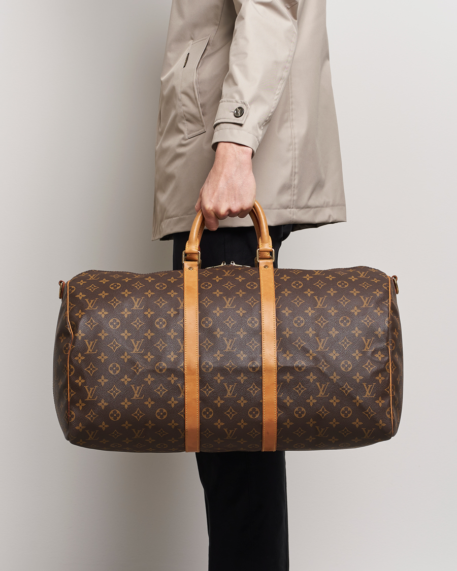 Herre | Tilbehør | Louis Vuitton Pre-Owned | Keepall Bandoulière 55 Monogram 