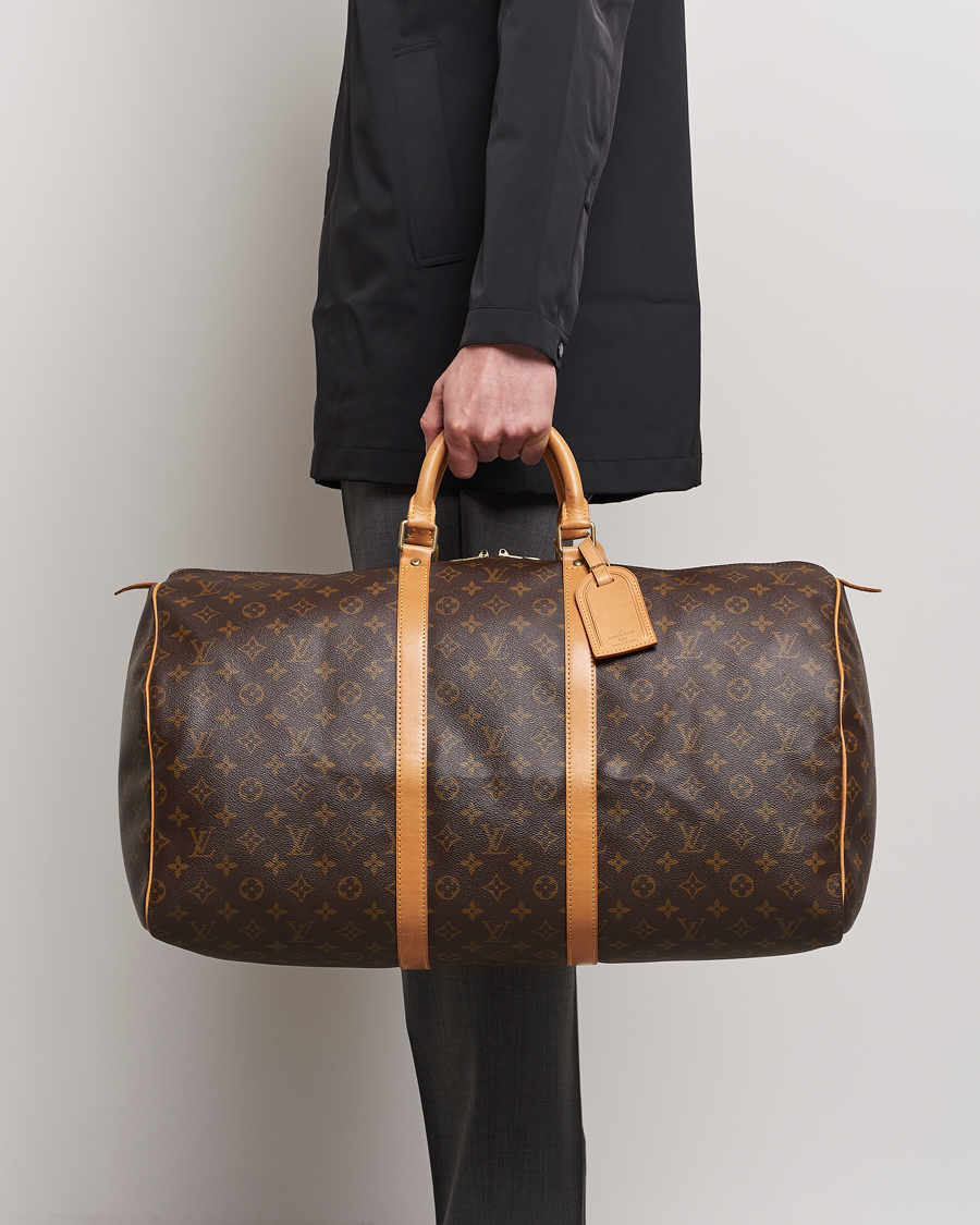 Herre | Tilbehør | Louis Vuitton Pre-Owned | Keepall 55 Monogram 
