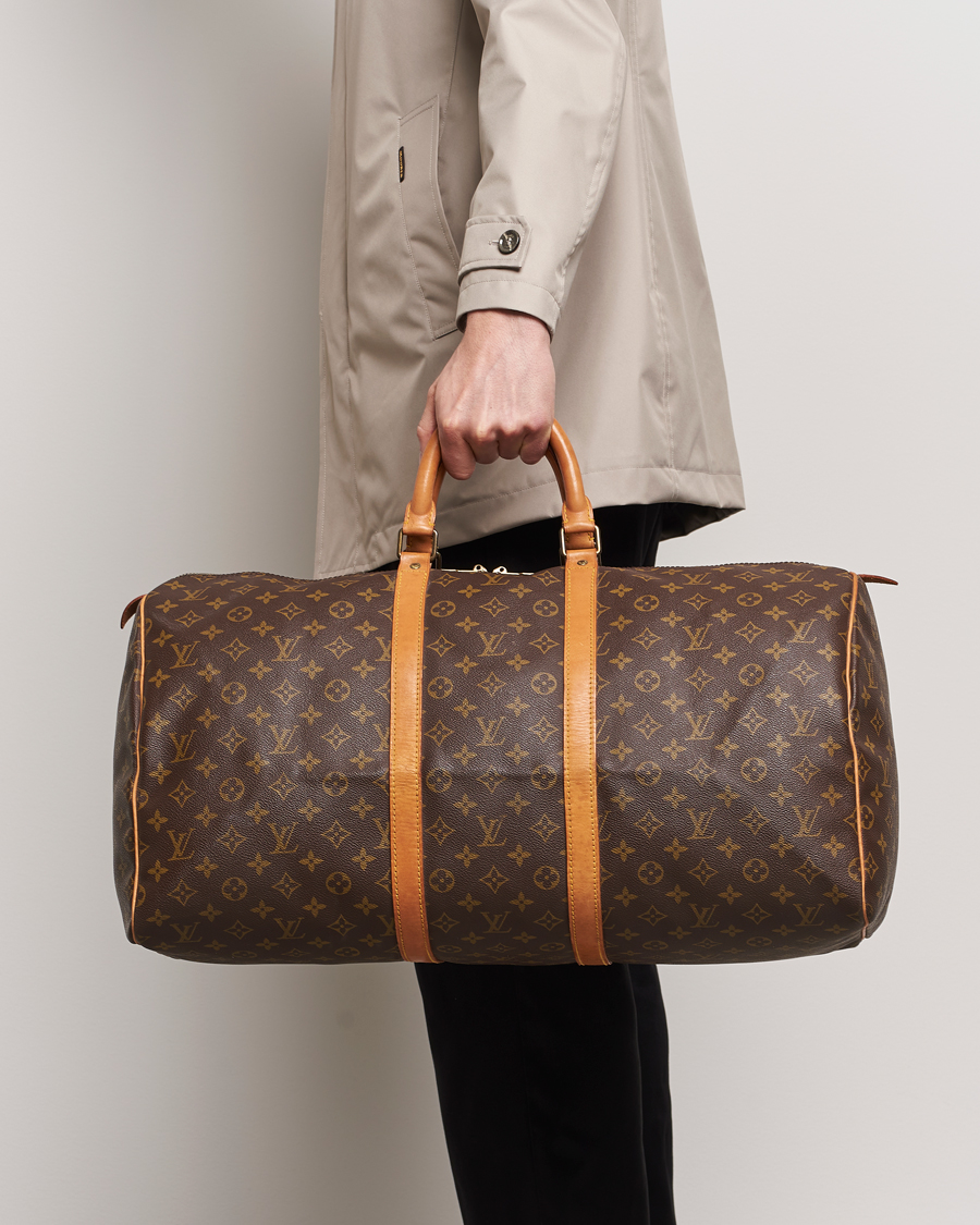 Herre | Pre-owned Tilbehør | Louis Vuitton Pre-Owned | Keepall 55 Bag Monogram 