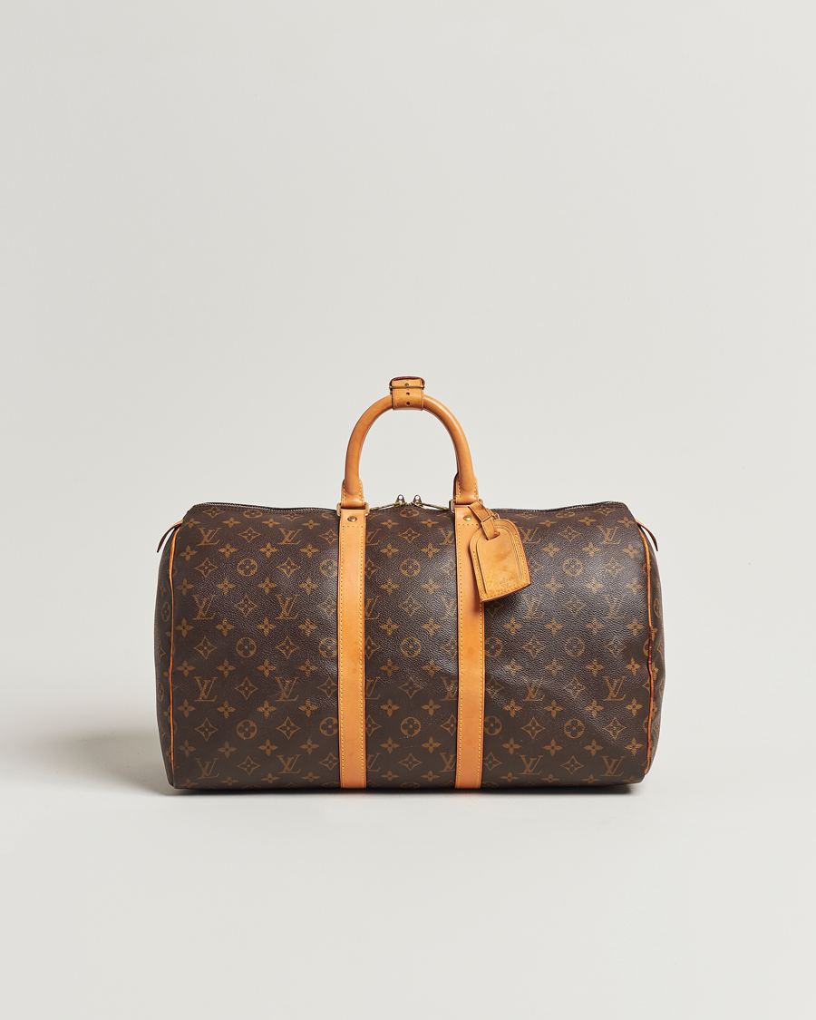 Herre | Louis Vuitton Pre-Owned Keepall 45 Bag Monogram | Louis Vuitton Pre-Owned | Keepall 45 Bag Monogram