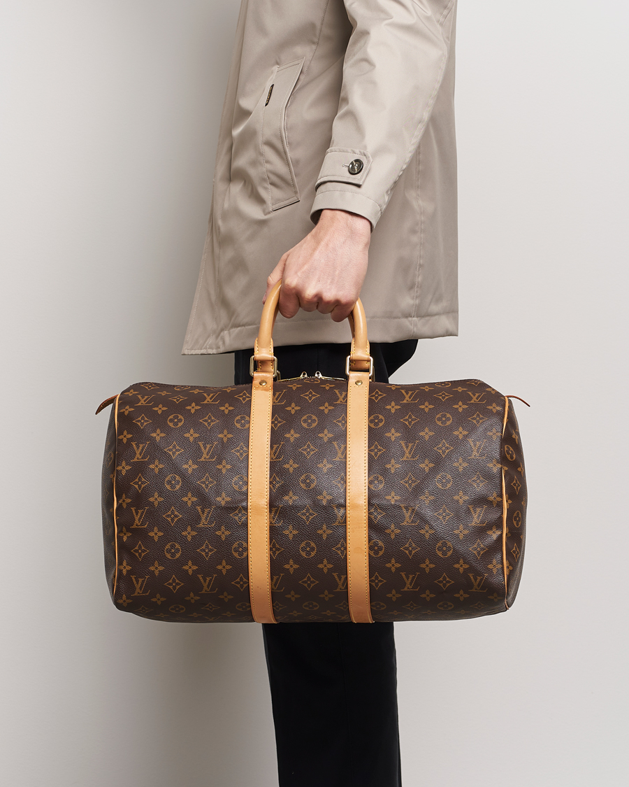 Herre |  | Louis Vuitton Pre-Owned | Keepall 45 Bag Monogram 