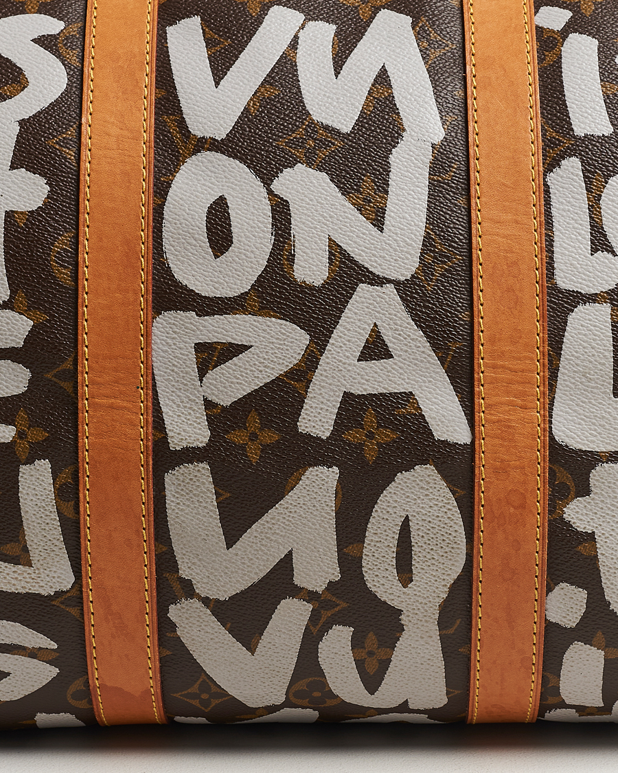 Herre | Louis Vuitton Pre-Owned Keepall 50 Bag Graffiti | Louis Vuitton Pre-Owned | Keepall 50 Bag Graffiti