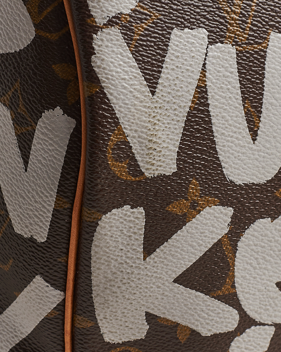 Herre | Louis Vuitton Pre-Owned Keepall 50 Bag Graffiti | Louis Vuitton Pre-Owned | Keepall 50 Bag Graffiti