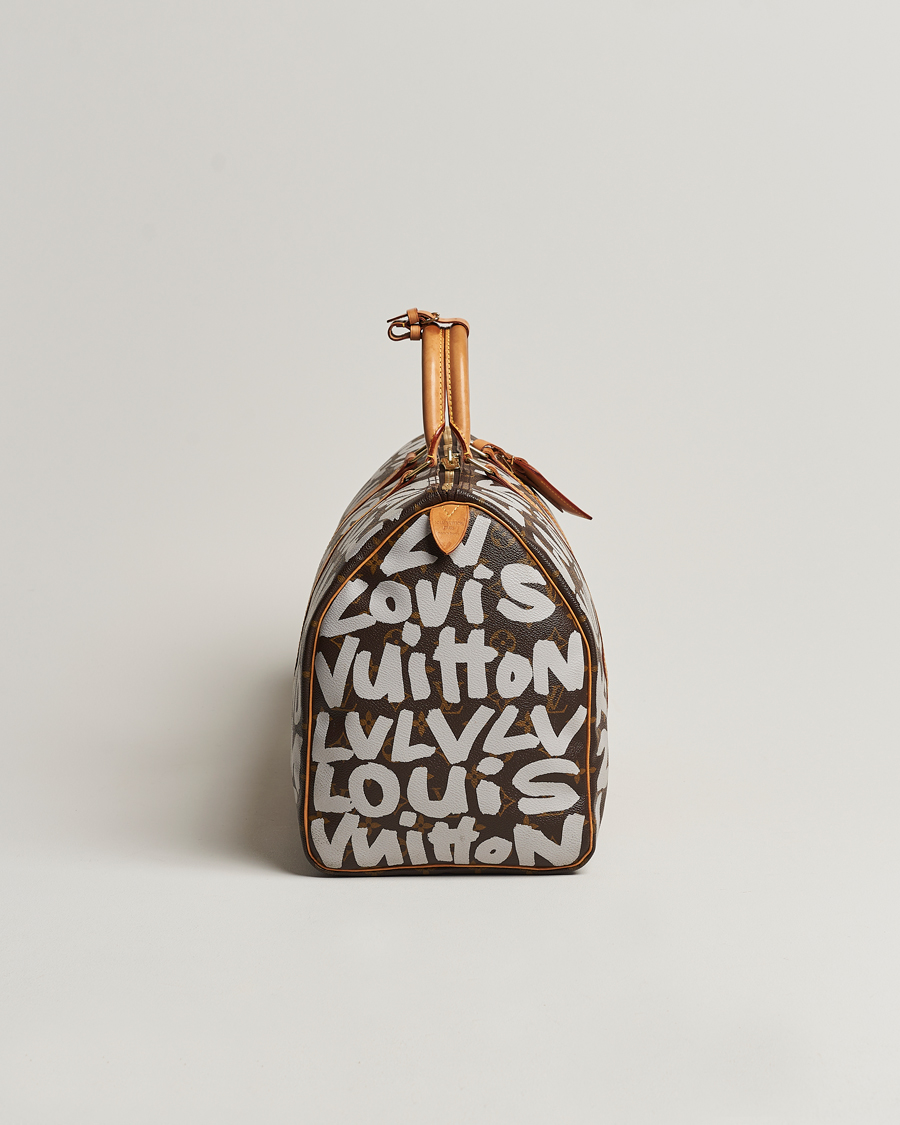 Herre | Louis Vuitton Pre-Owned Keepall 50 Bag Graffiti | Louis Vuitton Pre-Owned | Keepall 50 Bag Graffiti