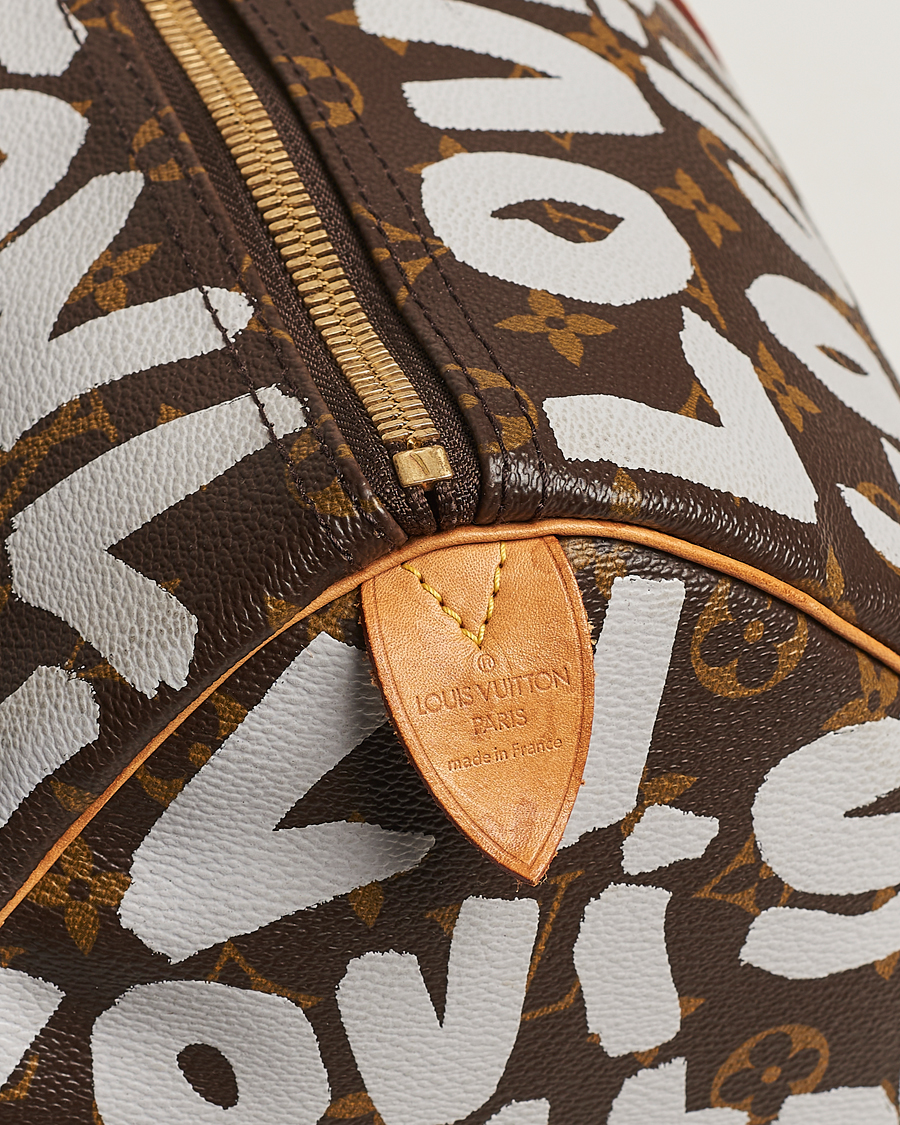 Herre | Louis Vuitton Pre-Owned Keepall 50 Bag Graffiti | Louis Vuitton Pre-Owned | Keepall 50 Bag Graffiti