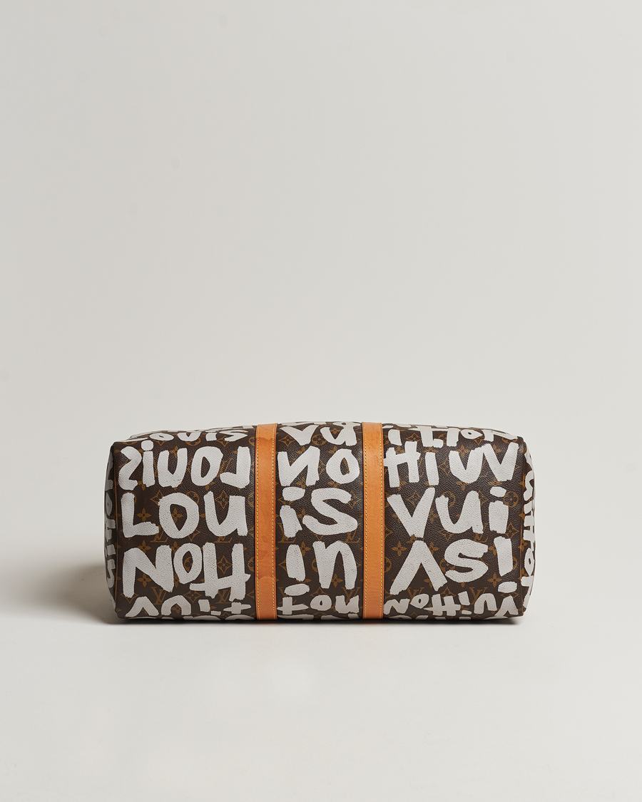 Herre | Louis Vuitton Pre-Owned Keepall 50 Bag Graffiti | Louis Vuitton Pre-Owned | Keepall 50 Bag Graffiti