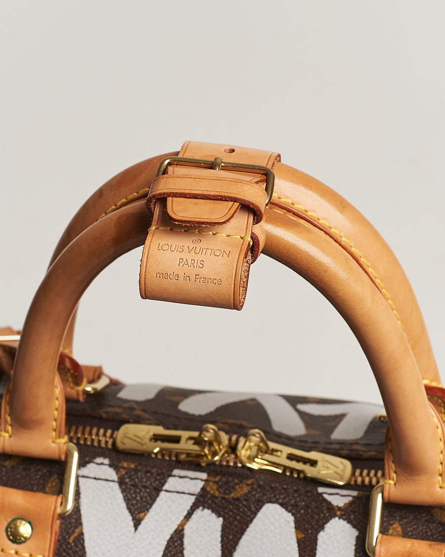 Herre | Louis Vuitton Pre-Owned Keepall 50 Bag Graffiti | Louis Vuitton Pre-Owned | Keepall 50 Bag Graffiti