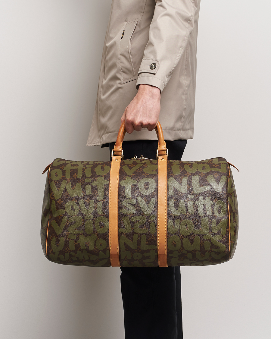 Herre | Tilbehør | Louis Vuitton Pre-Owned | Keepall 50 Bag Graffiti 