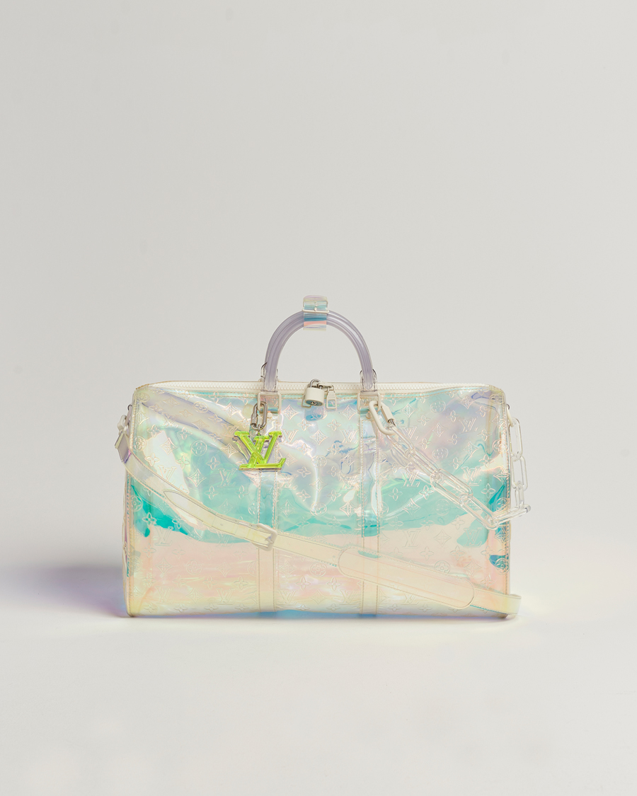 Herre | Louis Vuitton Pre-Owned Keepall Bandoulière 50 Bag Prism Monogram | Louis Vuitton Pre-Owned | Keepall Bandoulière 50 Bag Prism Monogram