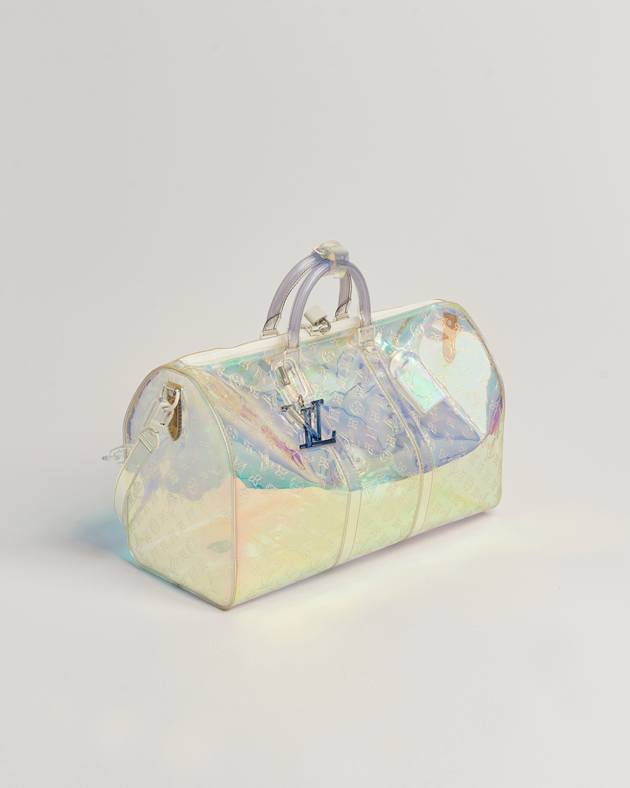 Herre | Louis Vuitton Pre-Owned Keepall Bandoulière 50 Bag Prism Monogram | Louis Vuitton Pre-Owned | Keepall Bandoulière 50 Bag Prism Monogram