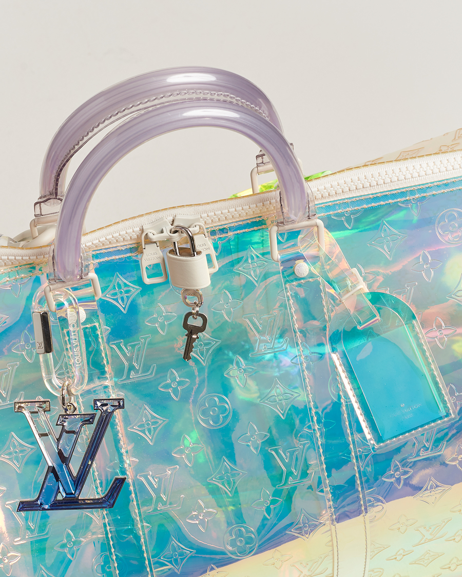 Herre | Louis Vuitton Pre-Owned Keepall Bandoulière 50 Bag Prism Monogram | Louis Vuitton Pre-Owned | Keepall Bandoulière 50 Bag Prism Monogram