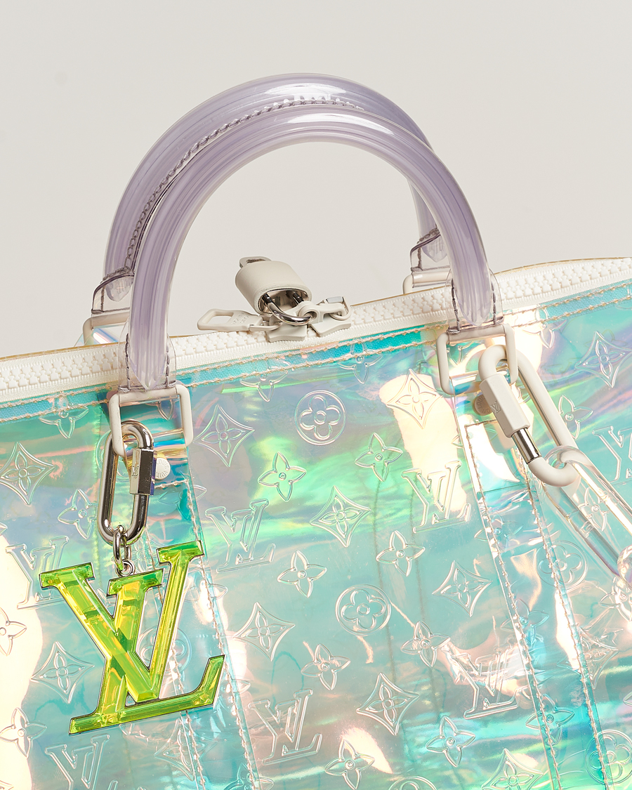 Herre | Louis Vuitton Pre-Owned Keepall Bandoulière 50 Bag Prism Monogram | Louis Vuitton Pre-Owned | Keepall Bandoulière 50 Bag Prism Monogram
