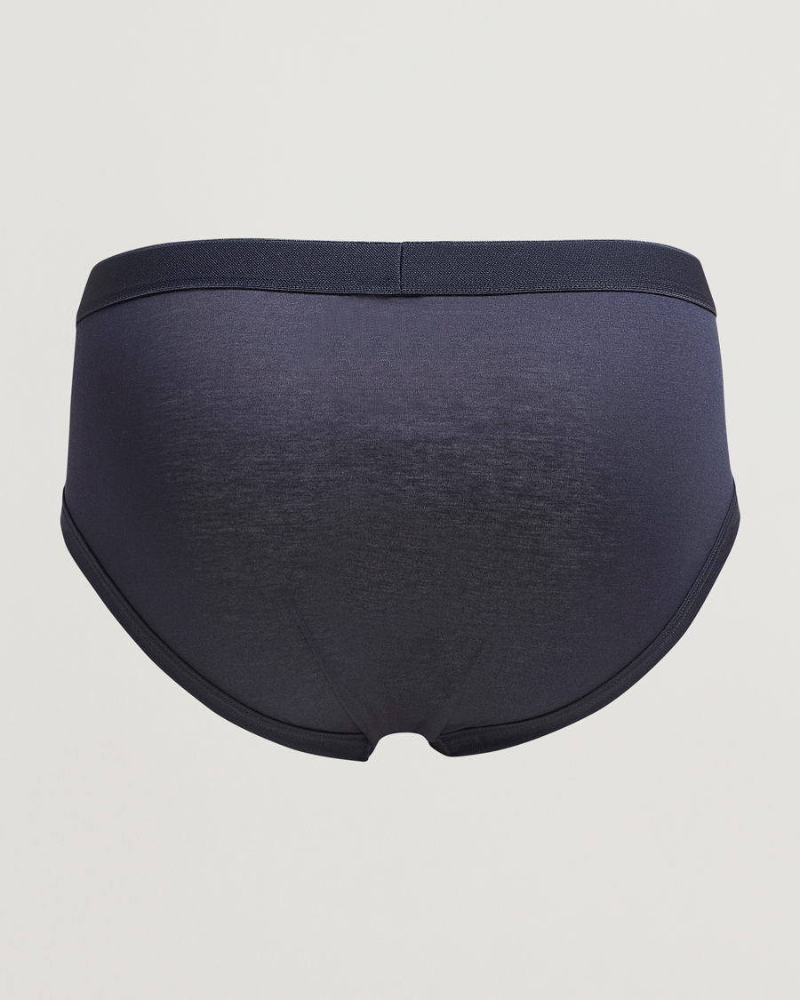 Herre | Undertøj | Zimmerli of Switzerland | Sea Island Cotton Briefs Navy