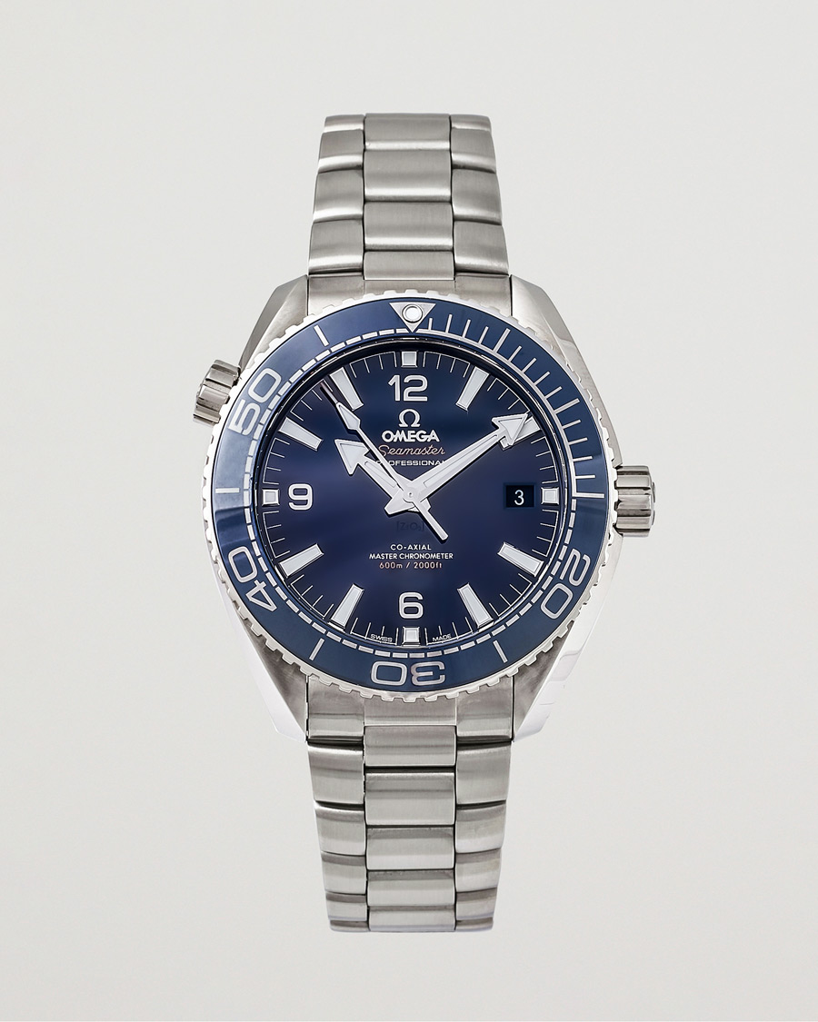 Herre | Omega Pre-Owned Seamaster Planet Ocean 21530442103001 Silver | Omega Pre-Owned | Seamaster Planet Ocean 21530442103001 Silver