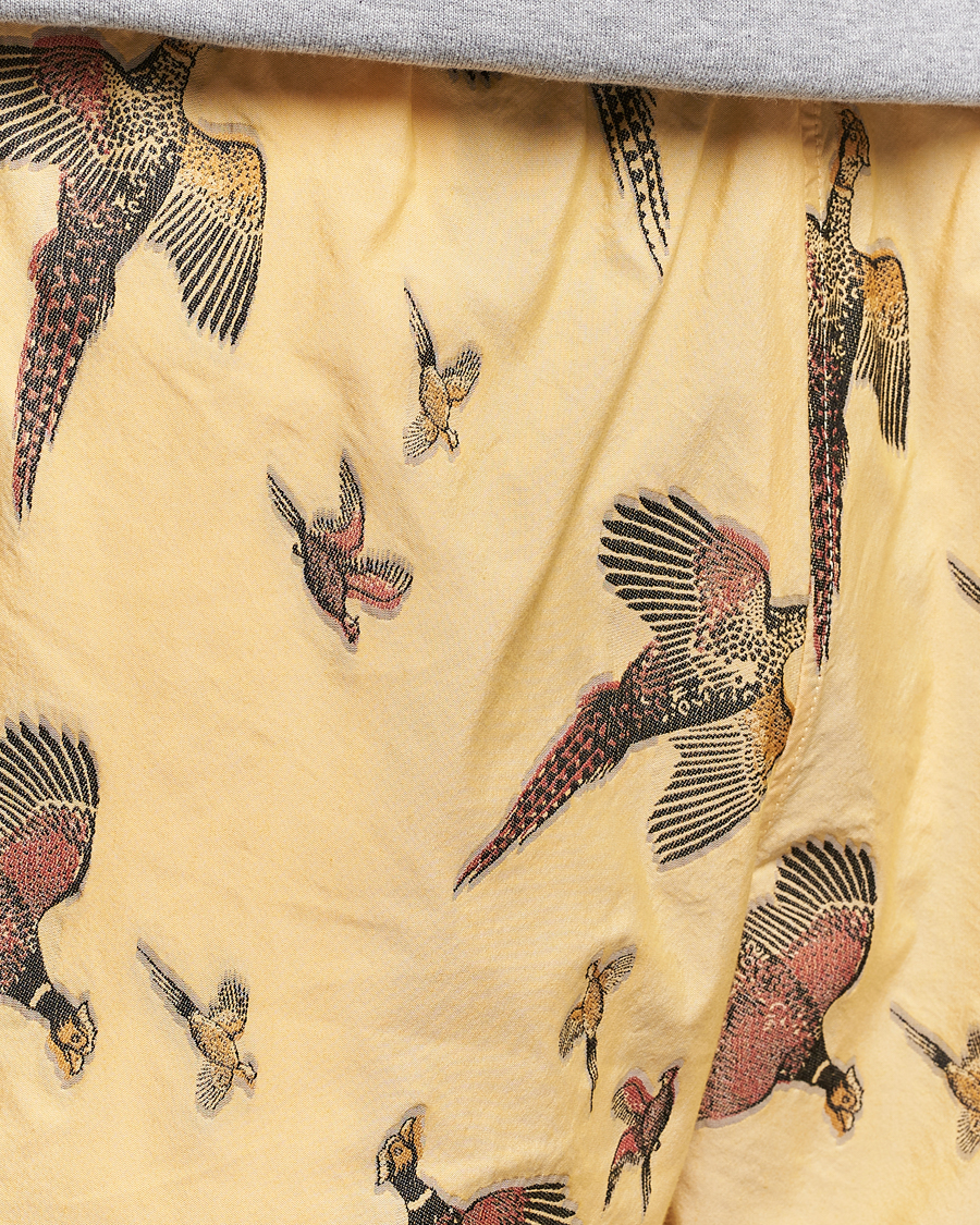 Herre | Shorts | BEAMS PLUS | Duck Jacquard Easy Shorts Yellow