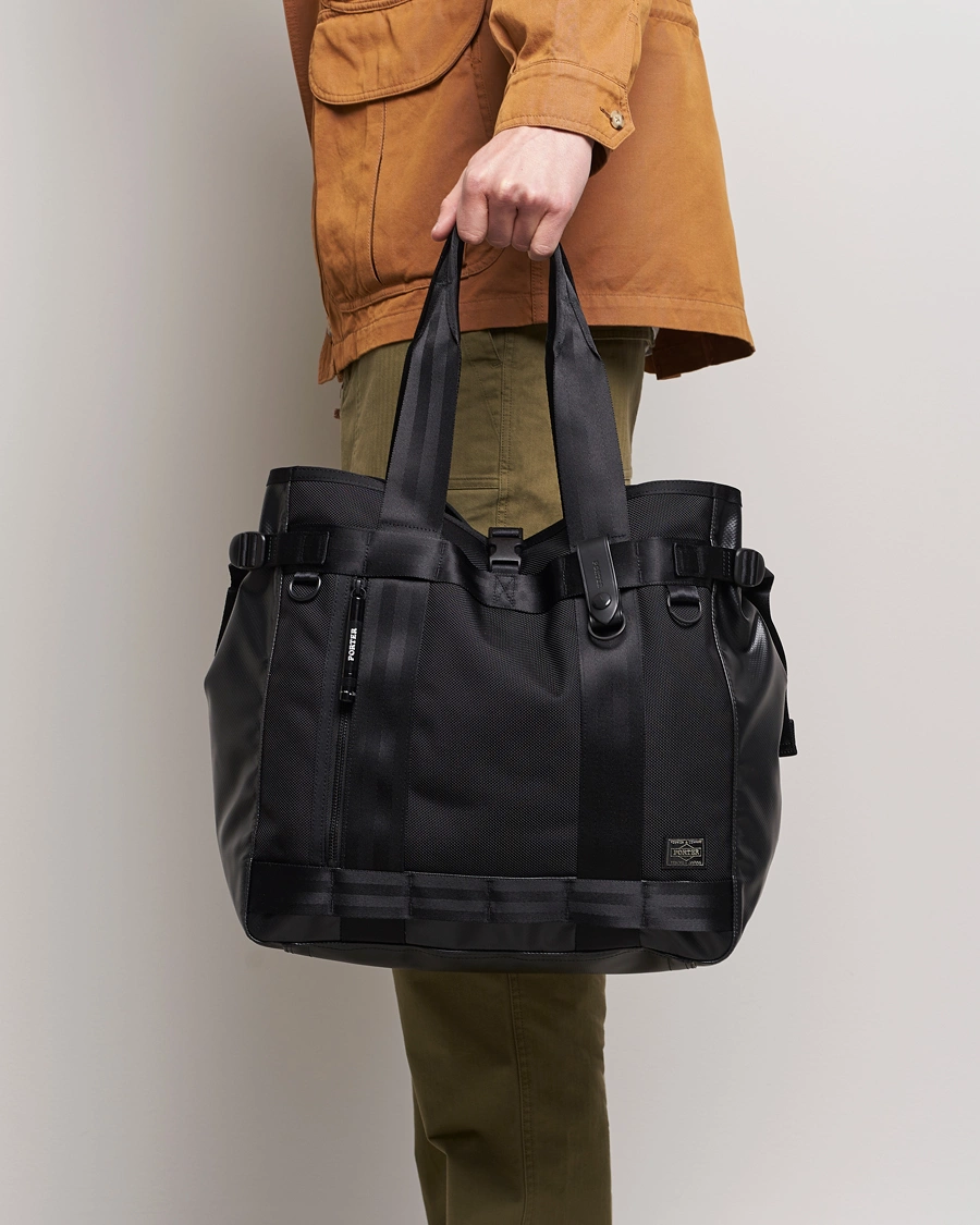 Men |  | Porter-Yoshida & Co. | Heat Tote Bag Black