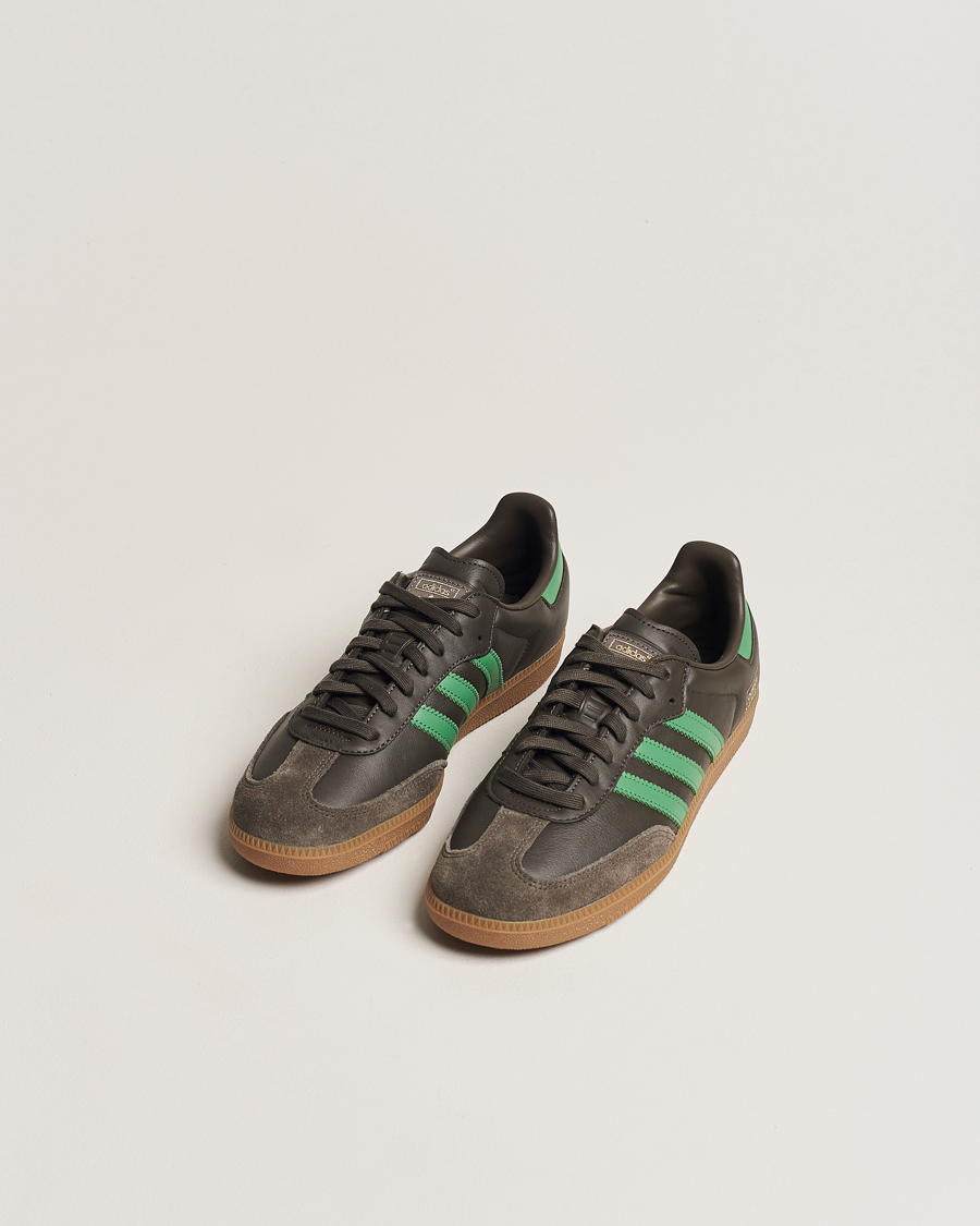 Herre | adidas Originals Samba OG Sneaker Brown/Green | adidas Originals | Samba OG Sneaker Brown/Green