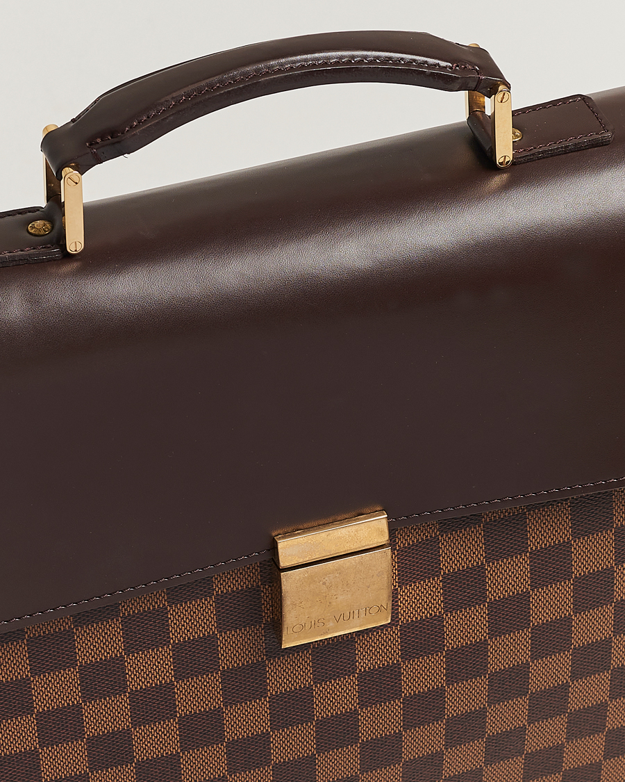 Herre | Louis Vuitton Pre-Owned Altona Briefcase Damier Ebene | Louis Vuitton Pre-Owned | Altona Briefcase Damier Ebene